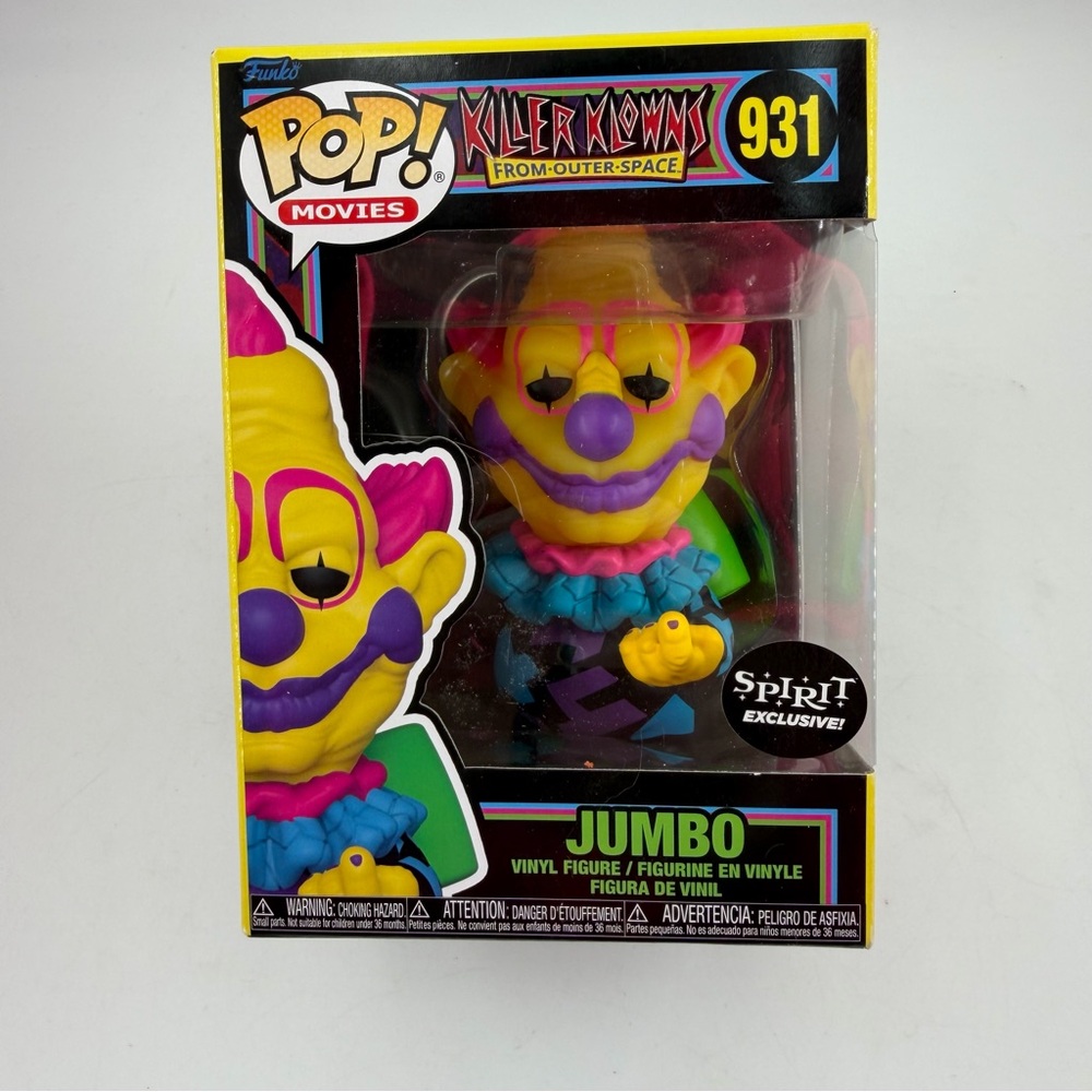 Funko Pop! Killer Klowns From Outer Space Jumbo Vinyl Figure Limited Edition